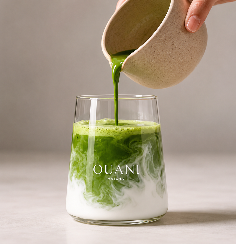 Premium Matcha Glas
